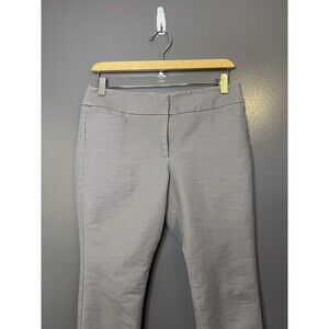 Ann Taylor Pants Womens 6P Gray Signature Straight Leg Stretch Dress Work